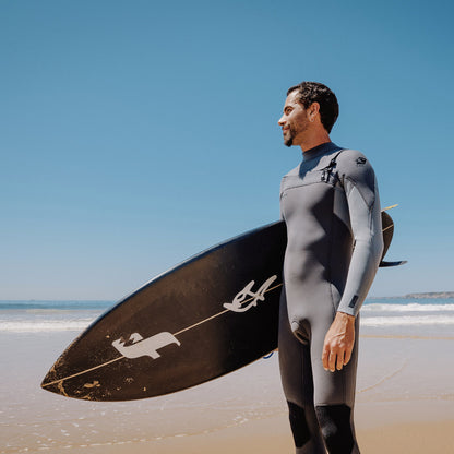 O'Neill Epic 4/3mm Chest Zip Wetsuit 2026 - Tempered Steel / Smoke / Graphite