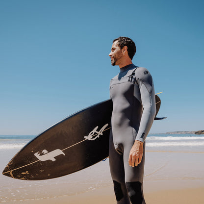 O'Neill Epic 5/4mm Chest Zip Winter Wetsuit 2026 - Tempered Steel / Smoke / Graphite