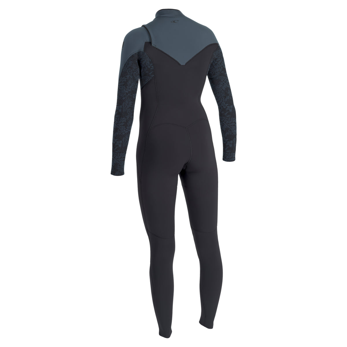 Combinaison été femme O'Neill Epic 3/2 mm à zip poitrine 2026 - Tempered Steel / Shaded Island Sky / Shade