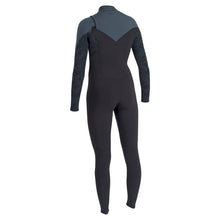 O'Neill Epic 3/2mm Women's Chest Zip Summer SAMPLE Wetsuit 2026 - Tempered Steel / Shaded Island Sky / Shade