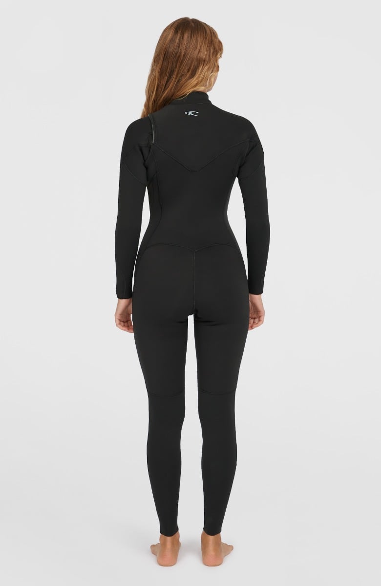 O'Neill Epic 3/2mm Women's Chest Zip Summer Wetsuit 2026 - Black
