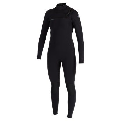 O'Neill Epic 3/2mm Womens Chest Zip Summer Wetsuit - Black