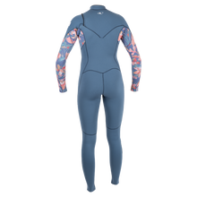 O'Neill Epic 3/2mm Women's Chest Zip Summer Wetsuit 2025 - Copenblu/Painted Tropics