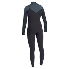 Combinaison O'Neill Epic 4/3 mm à zip poitrine pour femme 2026 - Tempered Steel / Shaded Island Sky / Shade