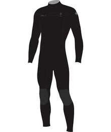 O'Neill Youth Epic 4/3mm Chest Zip Wetsuit in Black