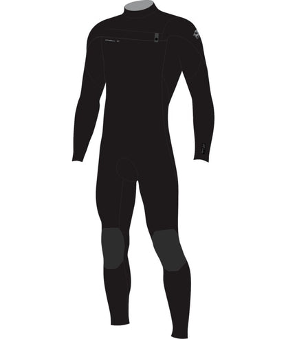 O'Neill Youth Epic 4/3mm Chest Zip Wetsuit in Black