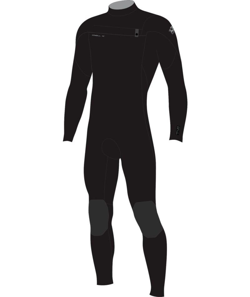 O'Neill Youth Epic 5/4mm Chest Zip Winter Wetsuit in Black