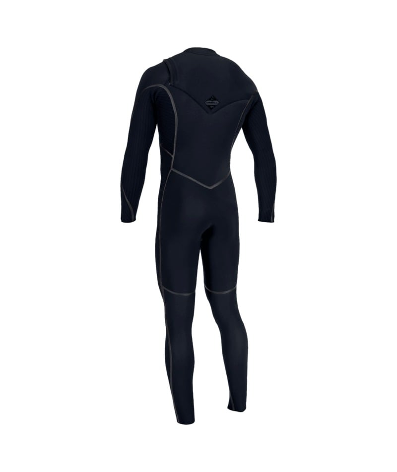 O'Neill Hyperfreak Fire 3/2+mm Chest Zip Summer Wetsuit 2026 - Carbon