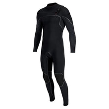 O'Neill Hyperfreak Fire 4/3mm+ Chest Zip Winter Wetsuit in Black