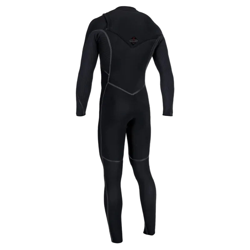 O'Neill Hyperfreak Fire 4/3mm+ Chest Zip Winter Wetsuit 2026 - Black