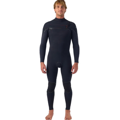 O'Neill Hyperfreak Fire 4/3mm+ Chest Zip Winter Wetsuit 2026 - Black