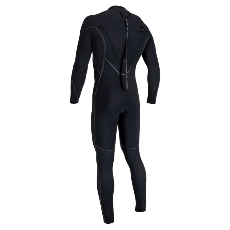 O'Neill Hyperfreak Fire 4/3+mm Back Zip Wetsuit 2026 - Black