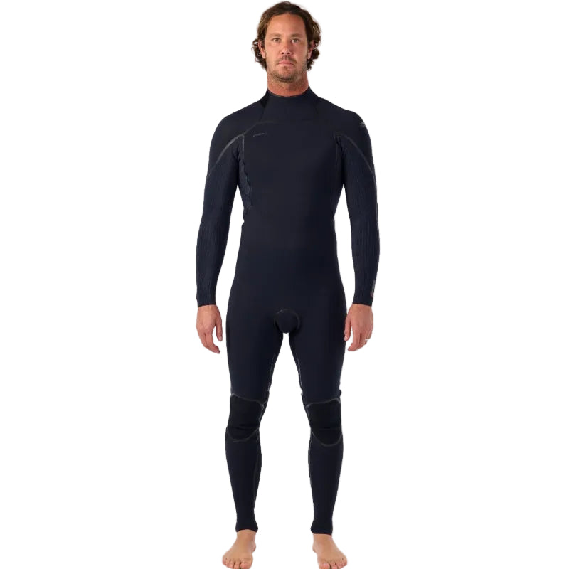 O'Neill Hyperfreak Fire 4/3+mm Back Zip Wetsuit 2026 - Black