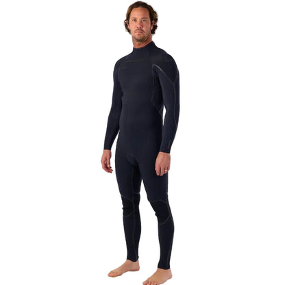 O'Neill Hyperfreak Fire 4/3+mm Back Zip Wetsuit 2026 - Black