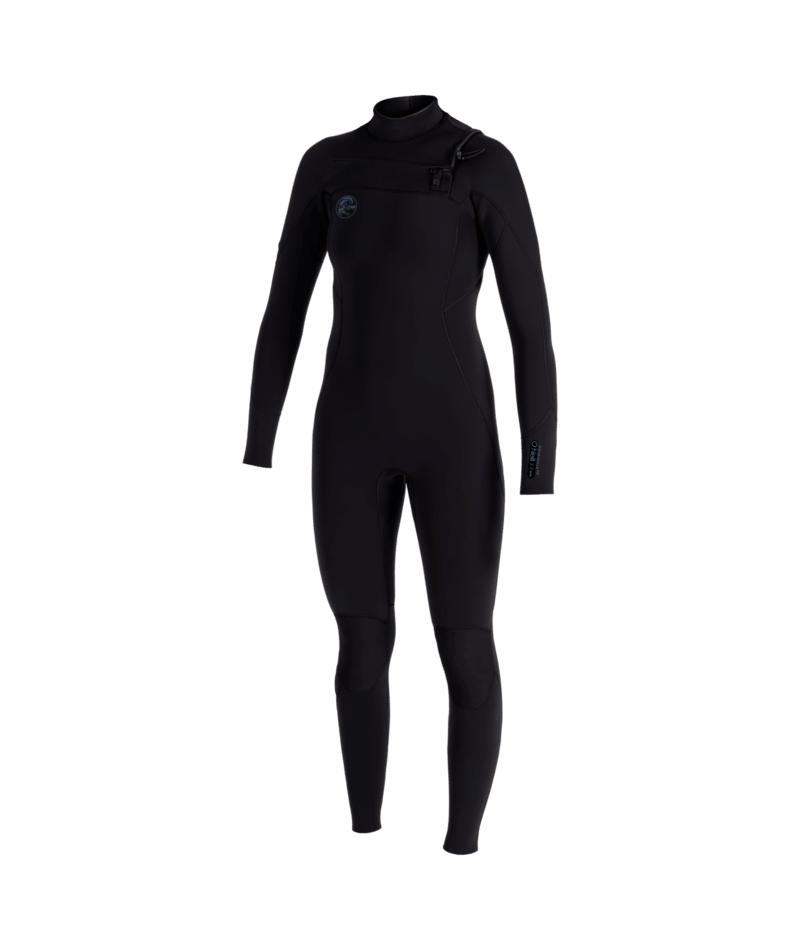 O'Neill O'Riginal RG8 3/2mm Womens Chest Zip Wetsuit - Black
