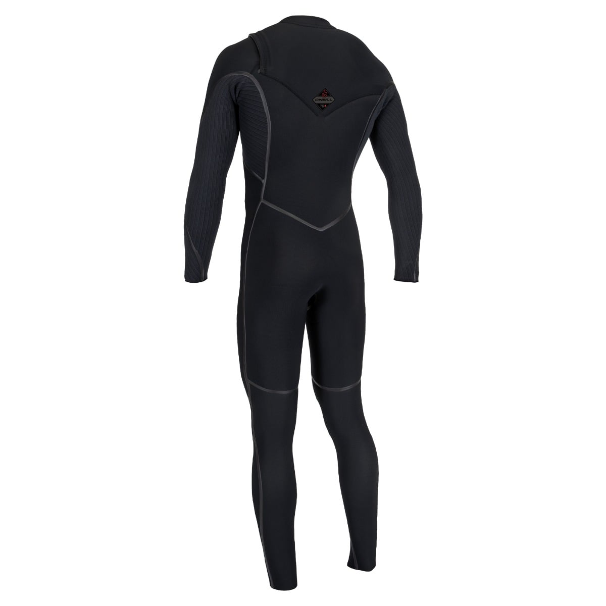 O'Neill Hyperfreak Fire 5/4+mm Chest Zip Winter Wetsuit 2026 - Black