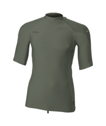 O'Neill Hyperfreak Skins Mens Short Sleeve Rash Guard - Chimera/Chimera
