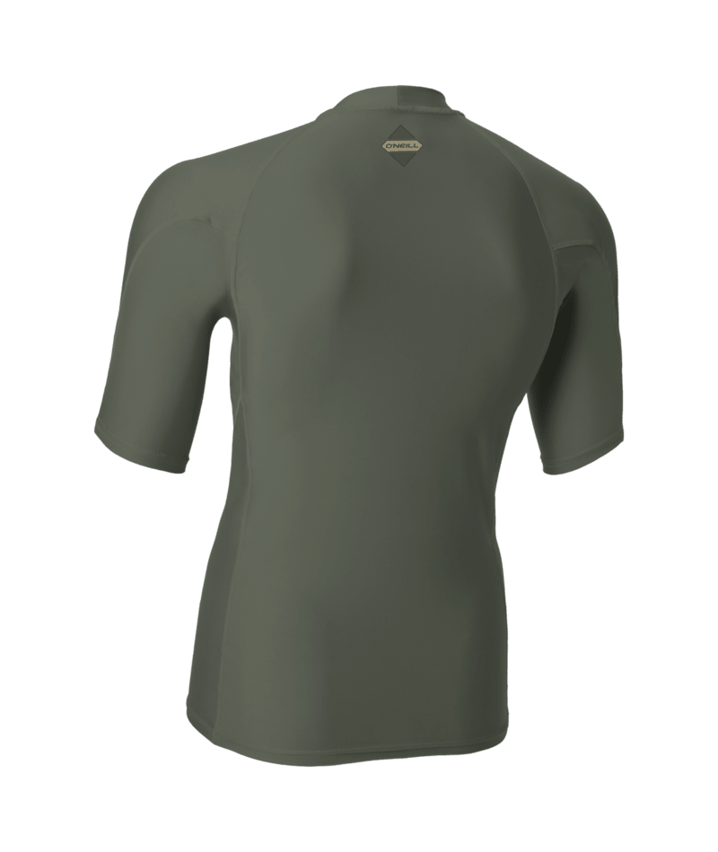 O'Neill Hyperfreak Skins Mens Short Sleeve Rash Guard - Chimera/Chimera
