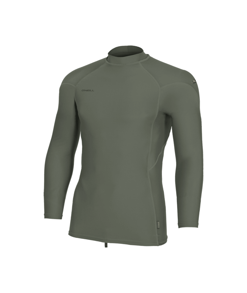O'Neill Hyperfreak Skins Mens Long Sleeve Rash Guard - Chimera/Chimera