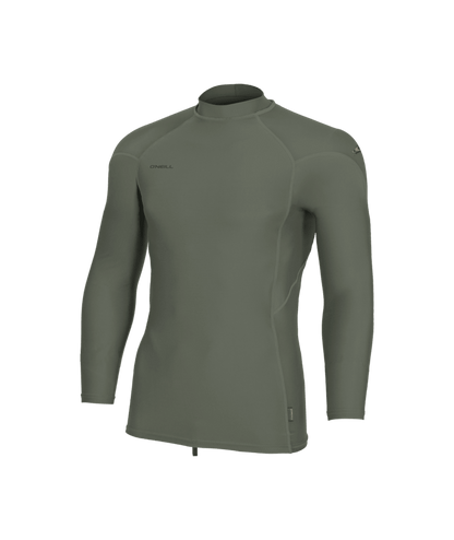O'Neill Hyperfreak Skins Mens Long Sleeve Rash Guard - Chimera/Chimera