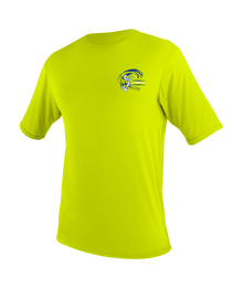 O'Neill Basic Skins Boys Short Sleeve Sun Shirt - Lime