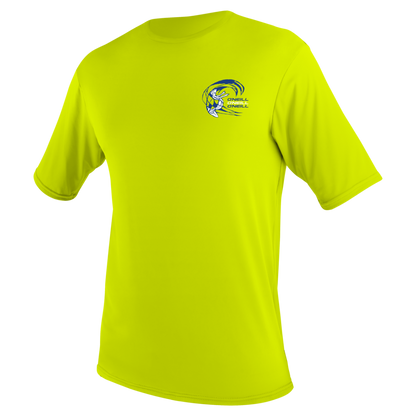 O'Neill Basic Skins Childrens Short Sleeve Sun Shirt (Age 2) SAMPLE - Lime