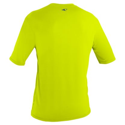 O'Neill Basic Skins Children's Short Sleeve Sun Shirt (Age 2) SAMPLE - Lime