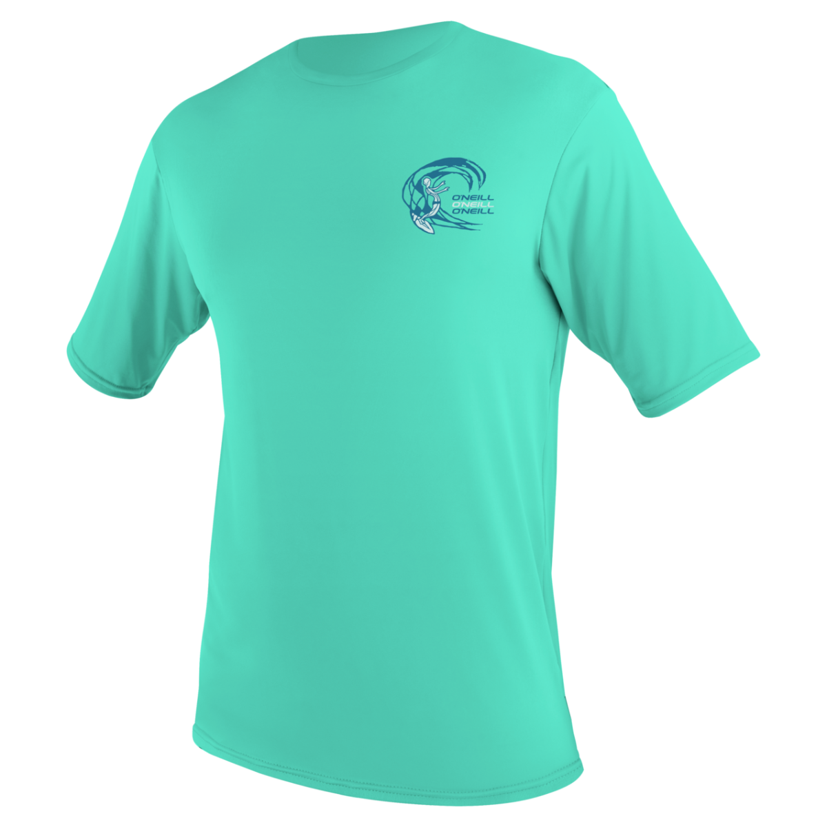 O'Neill Basic Skins Childrens Short Sleeve Sun Shirt (Age 2) SAMPLE - Light Aqua
