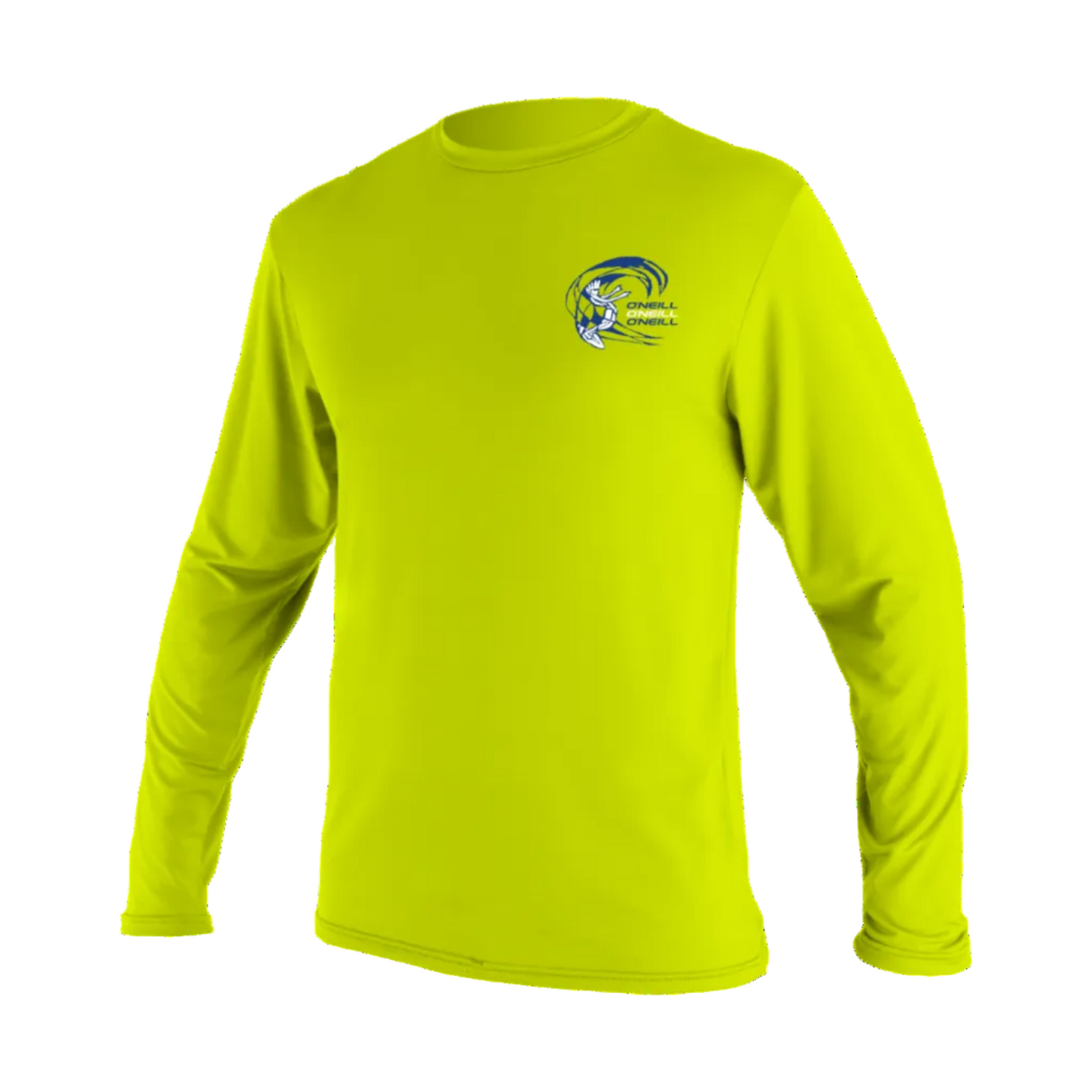 O'Neill Basic Skins Children's Long Sleeve Sun Shirt (Age 2) SAMPLE - Lime
