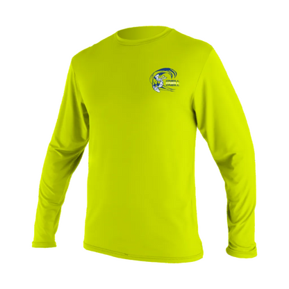 O'Neill Basic Skins Children's Long Sleeve Sun Shirt (Age 2) SAMPLE - Lime