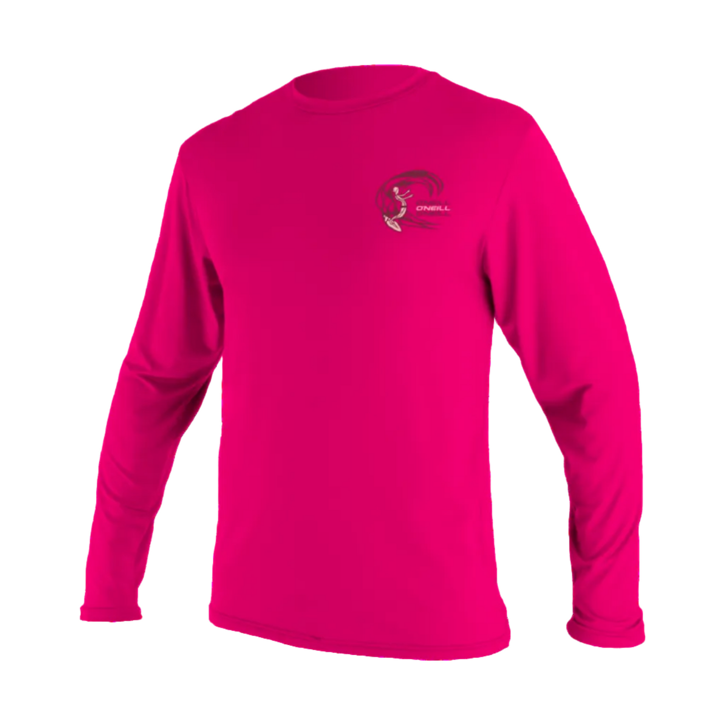 O'Neill Basic Skins Childrens Long Sleeve Sun Shirt (Age 2) SAMPLE - Watermelon