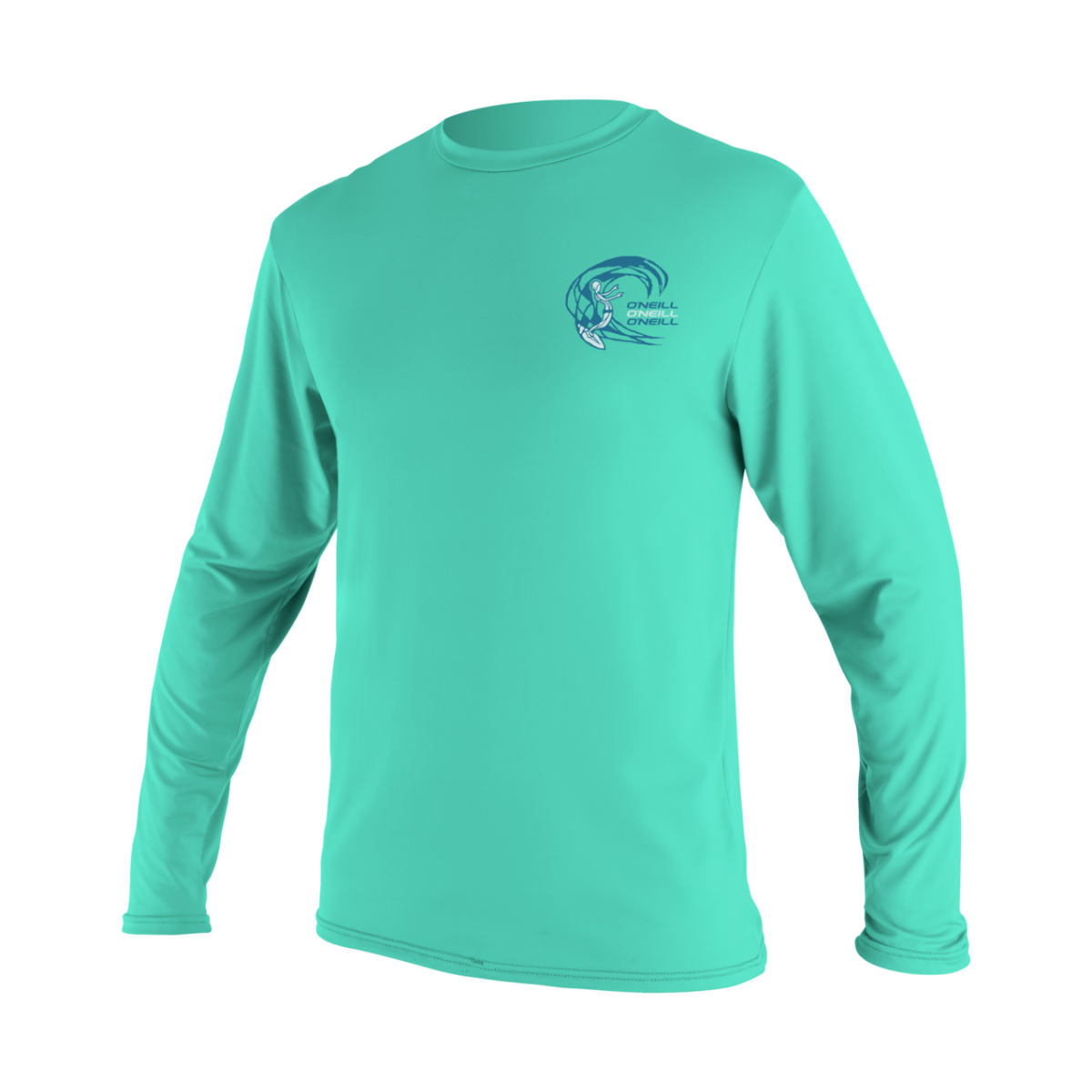 O'Neill Basic Skins Childrens Long Sleeve Sun Shirt (Age 2) SAMPLE - Light Aqua
