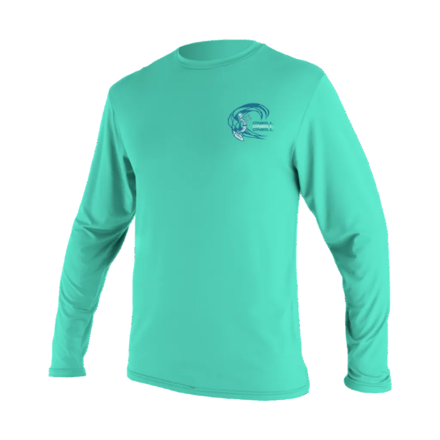 O'Neill Basic Skins Children's Long Sleeve Sun Shirt (Age 2) SAMPLE - Light Aqua