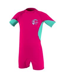 O'Neill Basic Skins Girls Back Zip UV Spring - Watermelon