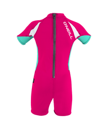 O'Neill Basic Skins Girls Back Zip UV Spring 2026 - Watermelon