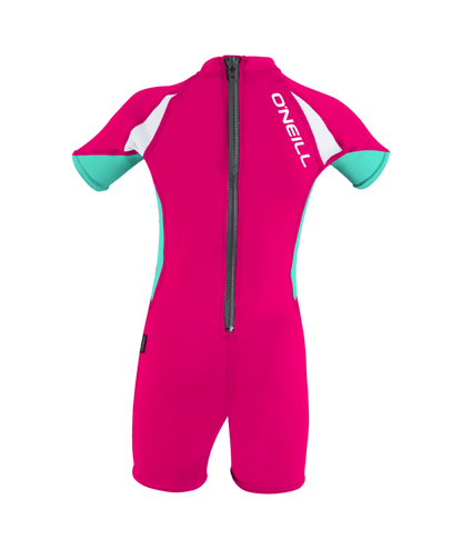O'Neill Basic Skins Girls Back Zip UV Spring 2026 - Watermelon