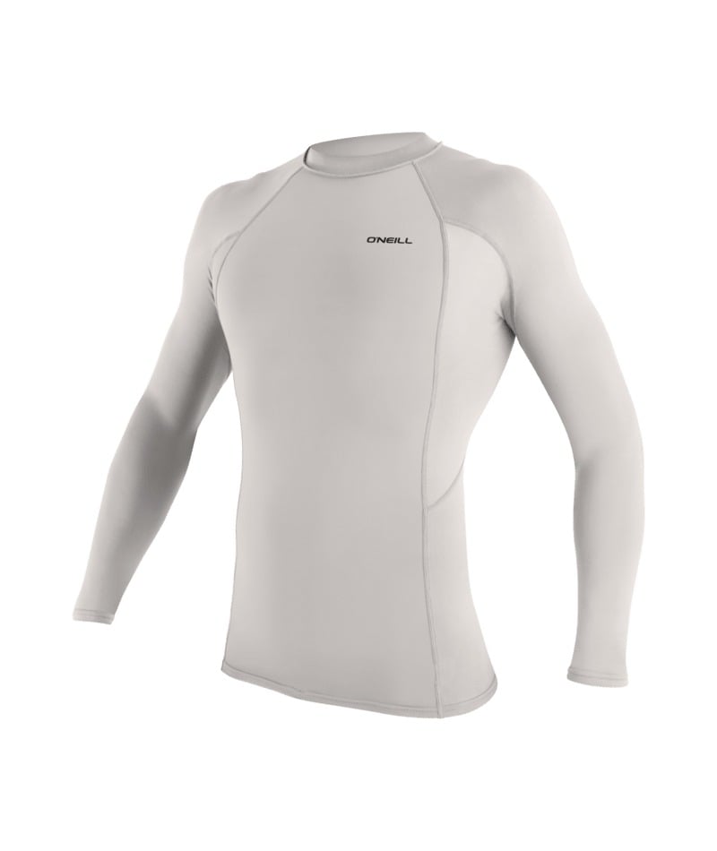 O'Neill Basic Skins Long-Sleeved Rash Guard in High Rise