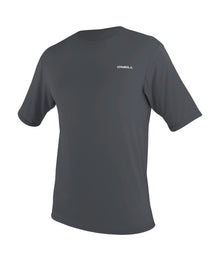O'Neill Basic Skins Short-Sleeved Sun Shirt in Graphite