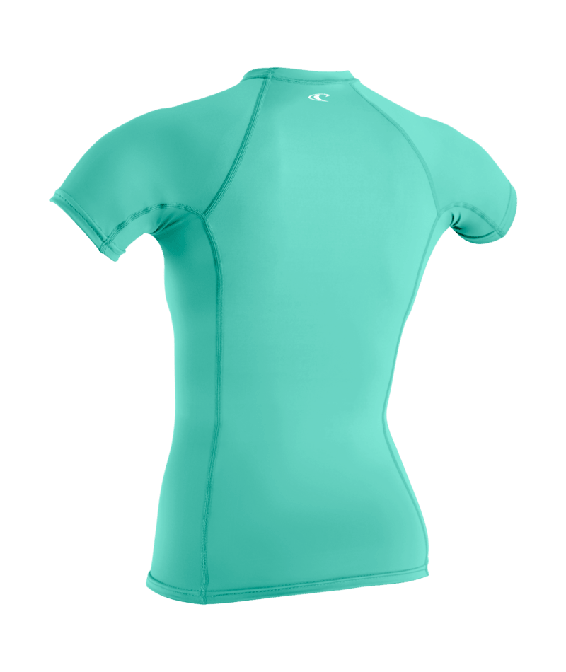 O'Neill Basic Skins Womens Short Sleeve Rash Guard - Holiday