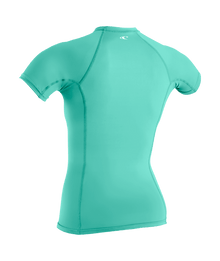 O'Neill Basic Skins Womens Short Sleeve Rash Guard - Holiday
