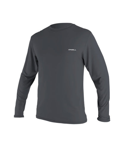 O'Neill Basic Skins Long-Sleeved Sun Shirt in Graphite