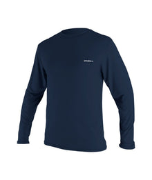 O'Neill Basic Skins Long-Sleeved Sun Shirt in Navy