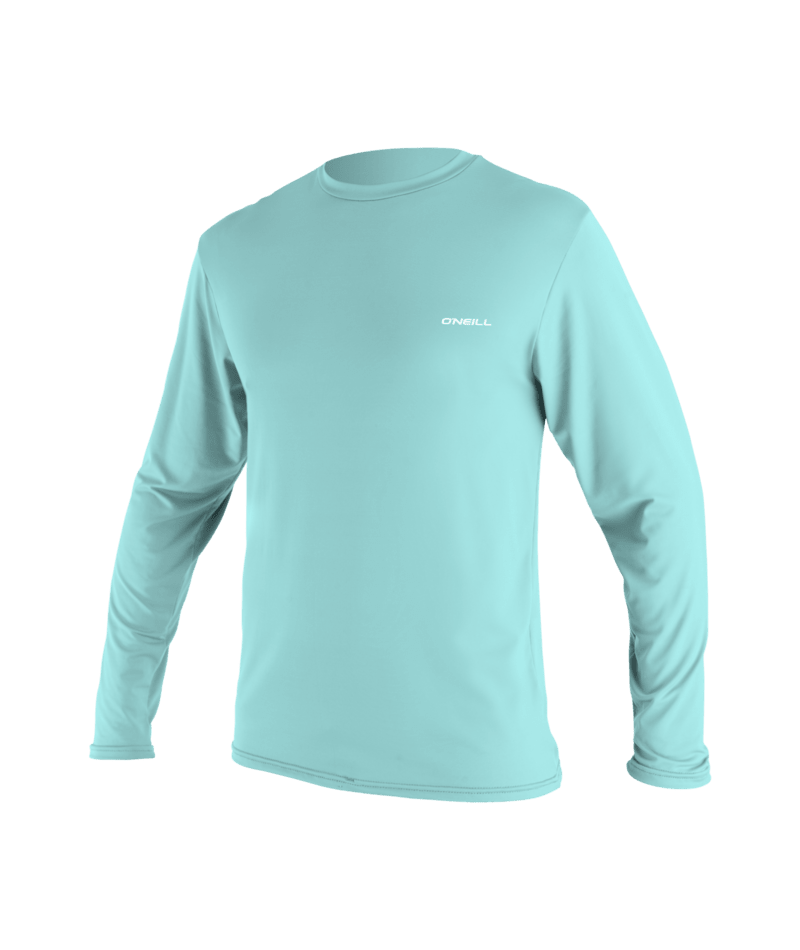 O'Neill Basic Skins Mens Long Sleeve Sun Shirt - Canal Blue