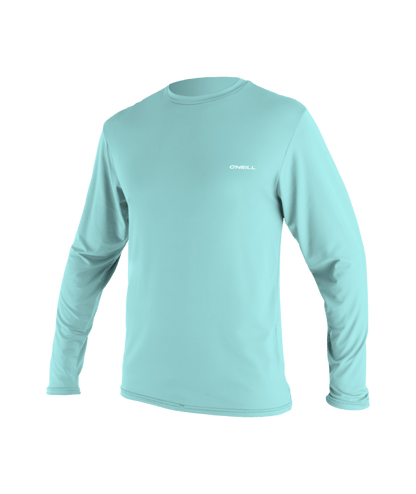 O'Neill Basic Skins Mens Long Sleeve Sun Shirt - Canal Blue