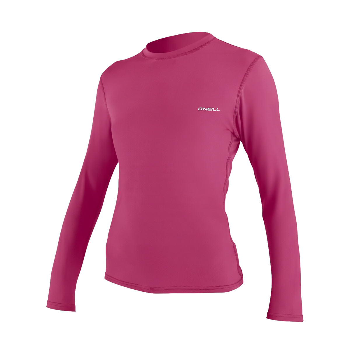 O'Neill Basic Skins Women's  Long Sleeve SAMPLE Sun Shirt - Fox Pink