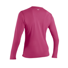 O'Neill Basic Skins Women's  Long Sleeve SAMPLE Sun Shirt - Fox Pink