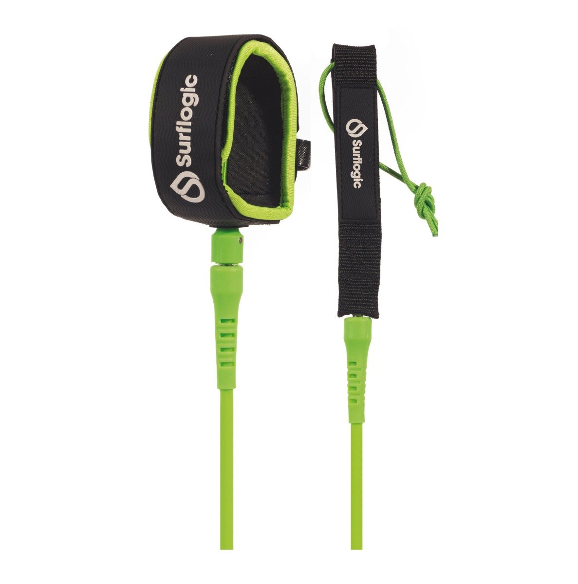 Surflogic Pro 6ft Leash - Lime