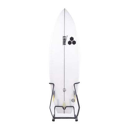 Surflogic Free Standing Single Surfboard Rack (Fin Support) - Black