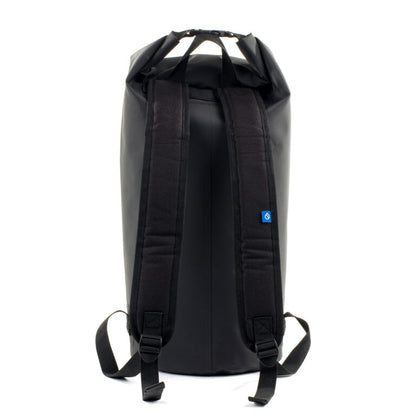 Surflogic Waterproof 30L Dry Tube Bag - Black - Back
