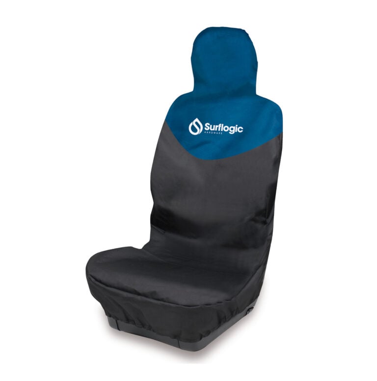Surflogic Single Car Seat Cover - Navy/Black - Full View